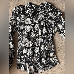 Club Monaco floral shirt